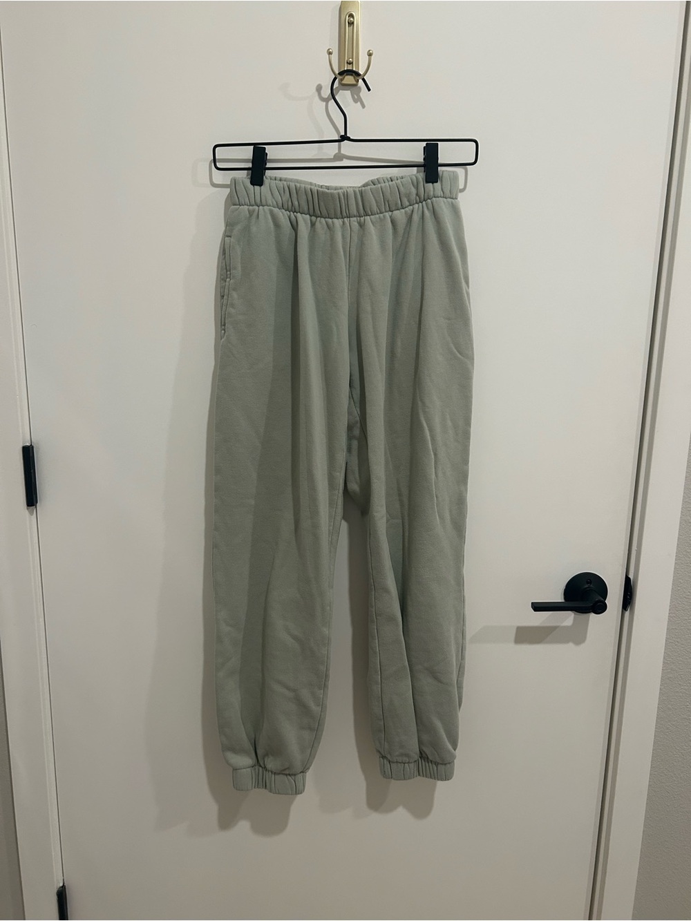 Brandy Melville Sage Green Men's Jogger Sweatpants